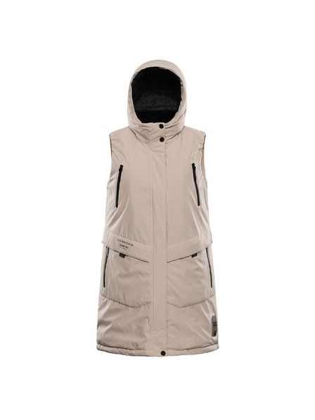 ALPINE PRO Ženski prsluk s membranom ptx ALPINE PRO HARDA 2 shifting sand