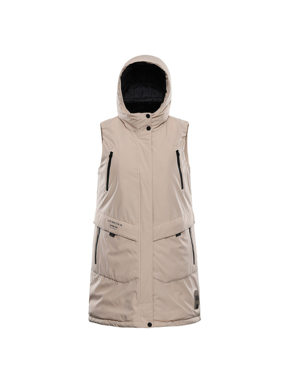 ALPINE PRO Ženski prsluk s membranom ptx ALPINE PRO HARDA 2 shifting sand