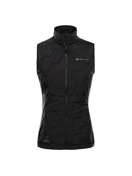 ALPINE PRO Ženski prsluk s merino punjenjem ALPINE PRO NERCA black