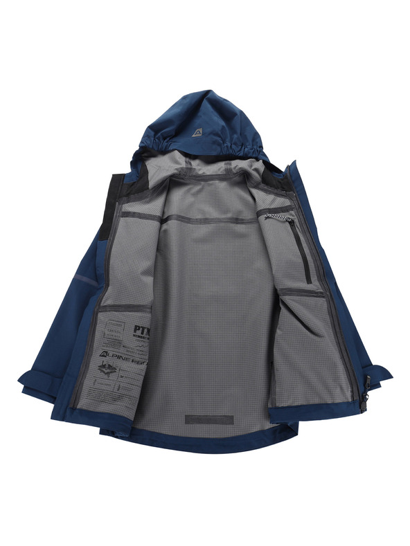 ALPINE PRO Dječja jakna s ptx membranom ALPINE PRO ZARRO 3 moonlit ocean