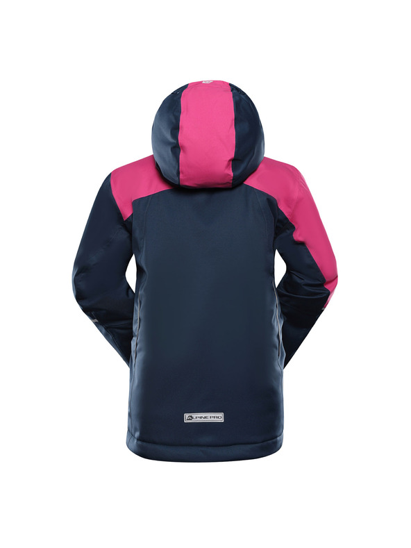 ALPINE PRO Dječja skijaška jakna s membranom ptx snow ALPINE PRO DEARO 2 fuchsia fedora
