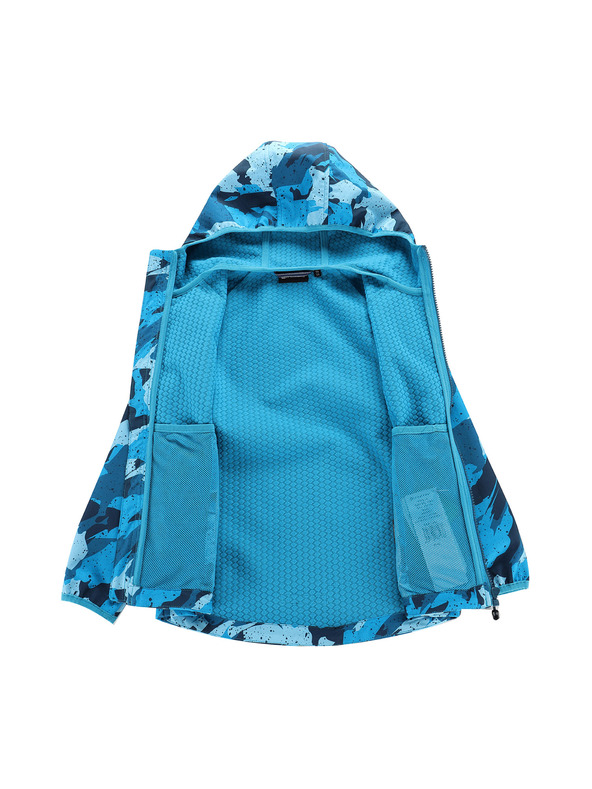 ALPINE PRO Dječja softshell jakna ALPINE PRO HOORO 2 moonlit ocean varijanta pa