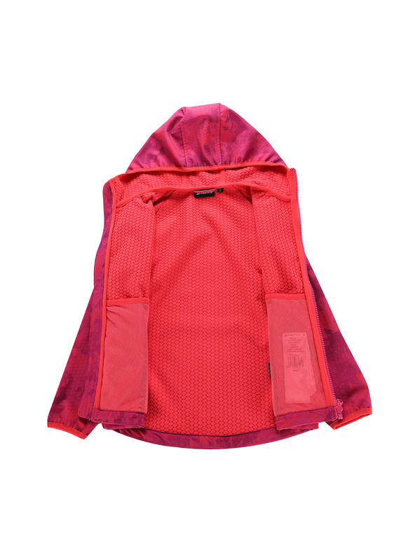 ALPINE PRO Dječja softshell jakna ALPINE PRO HOORO 2 fuchsia red varijanta pb