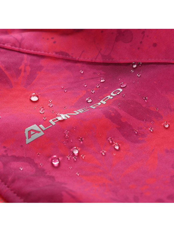 ALPINE PRO Dječja softshell jakna ALPINE PRO HOORO 2 fuchsia red varijanta pb