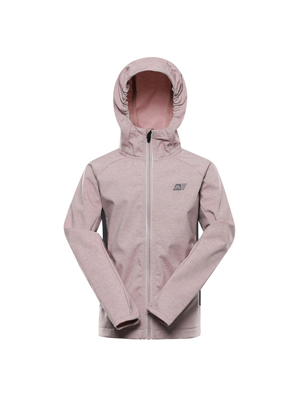 ALPINE PRO Dječja softshell jakna s membranom ALPINE PRO SPERTO 2 pale mauve