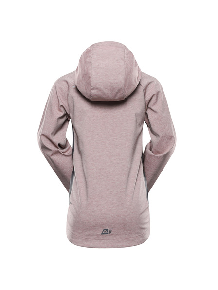 ALPINE PRO Dječja softshell jakna s membranom ALPINE PRO SPERTO 2 pale mauve