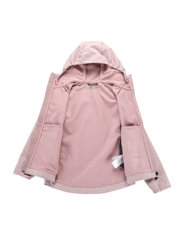 ALPINE PRO Dječja softshell jakna s membranom ALPINE PRO SPERTO 2 pale mauve