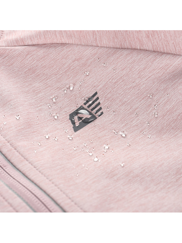 ALPINE PRO Dječja softshell jakna s membranom ALPINE PRO SPERTO 2 pale mauve