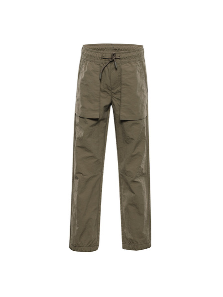 ALPINE PRO Dječje slobodno-vremenske hlače s gumicom ALPINE PRO NOVERO stone gray