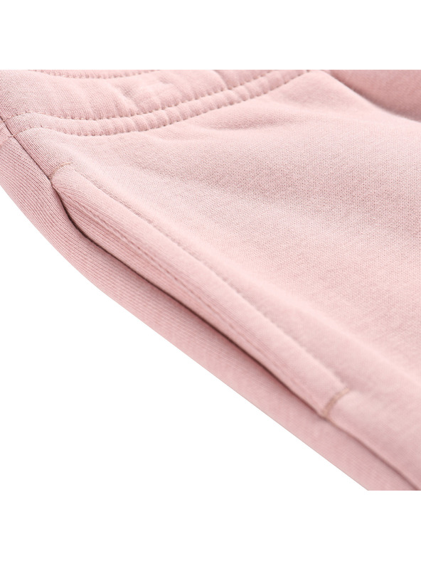 ALPINE PRO Dječje pamučne trenirke ALPINE PRO DAKKO pale mauve