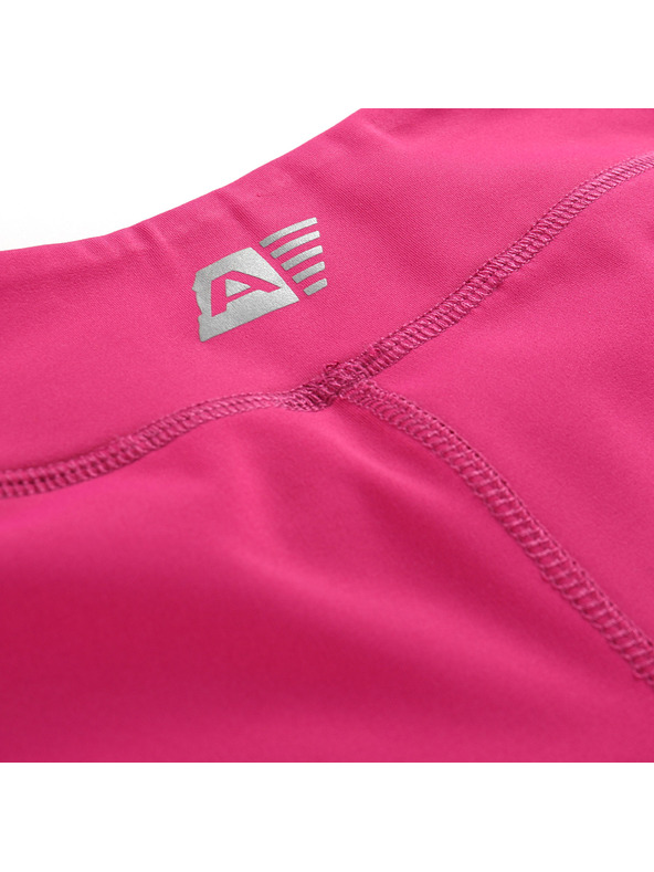ALPINE PRO Dječje brzosuhe tajice ALPINE PRO ELO fuchsia red