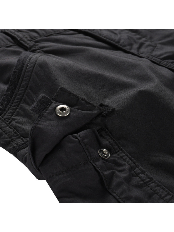 ALPINE PRO Dječje pamučne kratke hlače ALPINE PRO URTO black