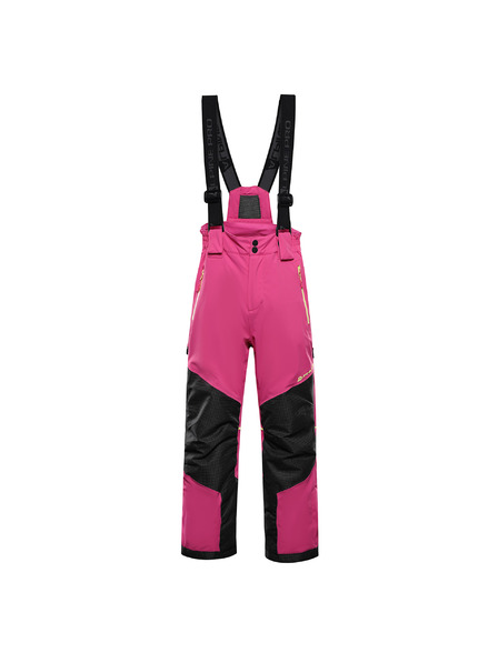 ALPINE PRO Dječje skijaške hlače s PTX snow membranom ALPINE PRO WERADO 2 fuchsia fedora
