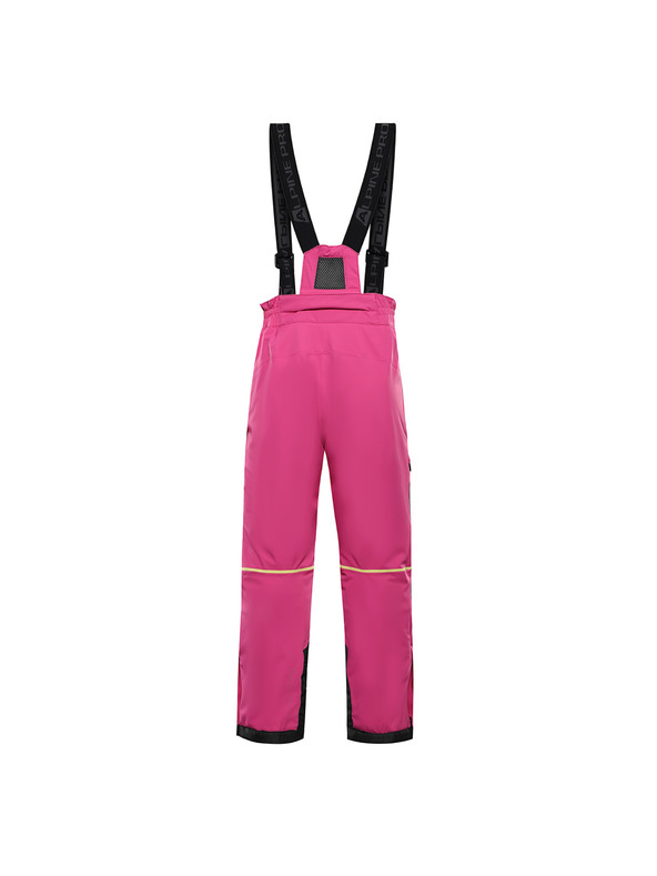 ALPINE PRO Dječje skijaške hlače s PTX snow membranom ALPINE PRO WERADO 2 fuchsia fedora