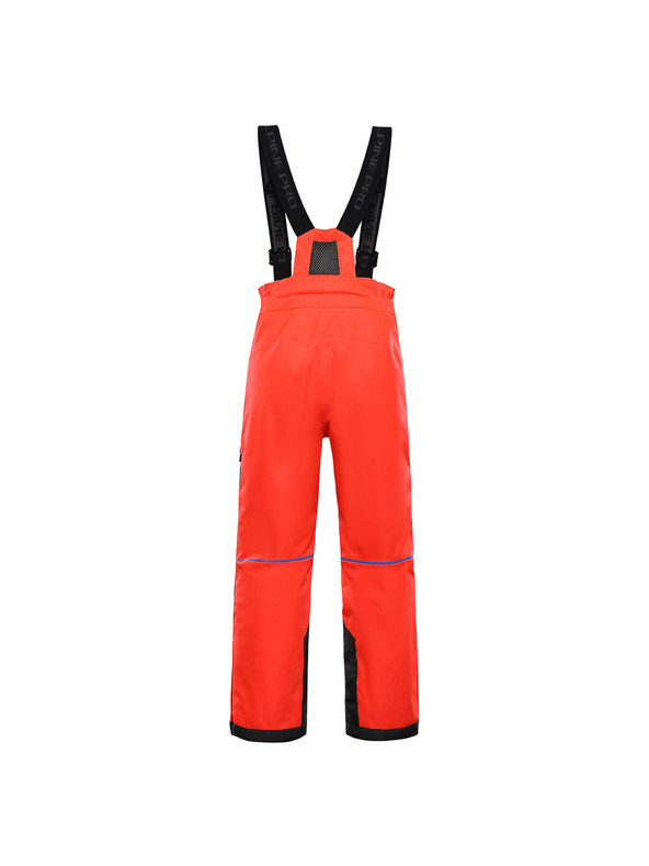 ALPINE PRO Dječje skijaške hlače s PTX snow membranom ALPINE PRO WERADO 2 neon red