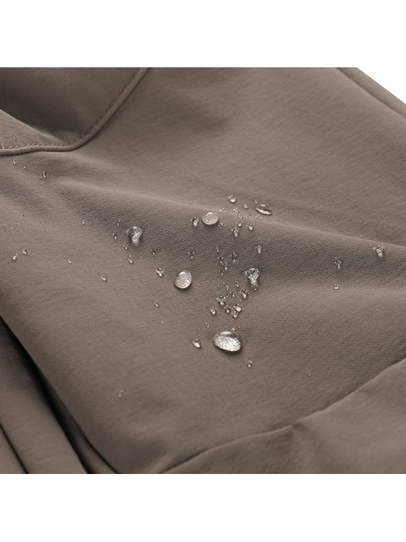 ALPINE PRO Dječje softshell hlače ALPINE PRO FIRSTO 2 driftwood