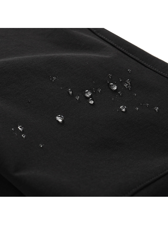 ALPINE PRO Dječje softshell hlače ALPINE PRO ATEMO black