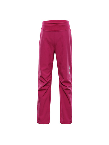 ALPINE PRO Dječje softshell hlače ALPINE PRO ZORTO 2 fuchsia red