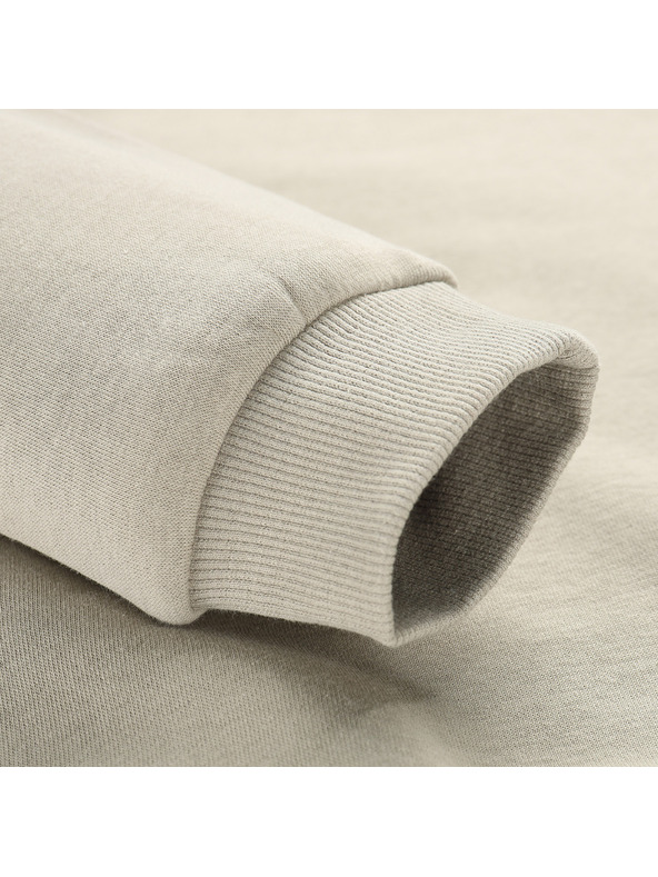 ALPINE PRO Dječja pamučna mikina ALPINE PRO NEGGO abbey stone