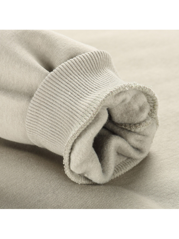 ALPINE PRO Dječja pamučna mikina ALPINE PRO NEGGO abbey stone