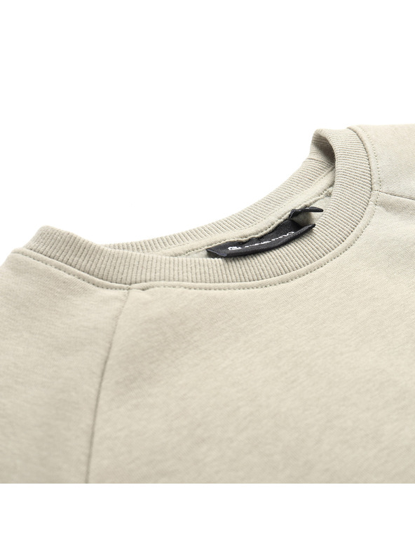 ALPINE PRO Dječja pamučna mikina ALPINE PRO NEGGO abbey stone