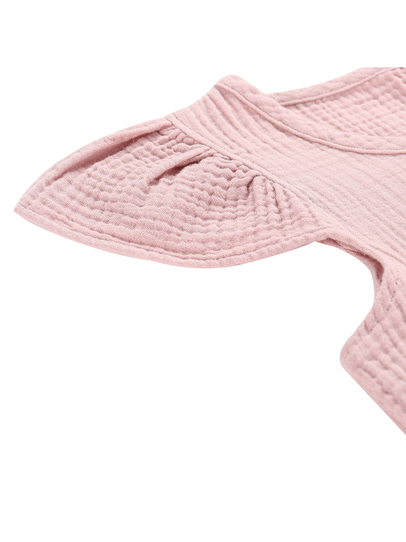 ALPINE PRO Dječje pamučne haljine ALPINE PRO ILERO pale mauve