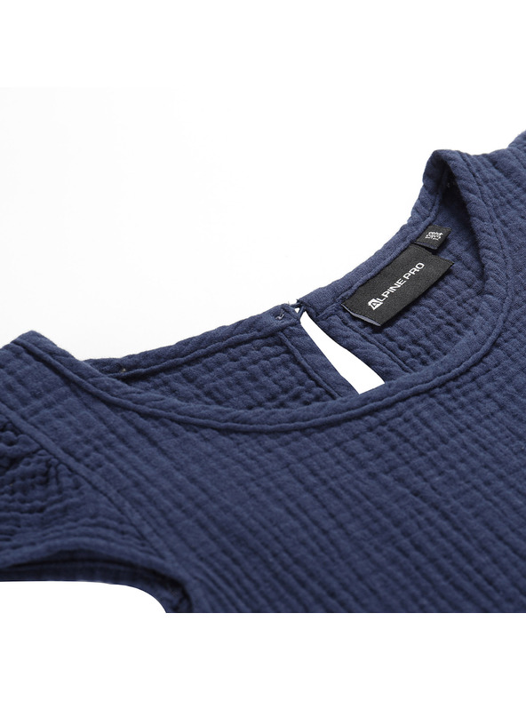 ALPINE PRO Dječje pamučne haljine ALPINE PRO ILERO moonlit ocean