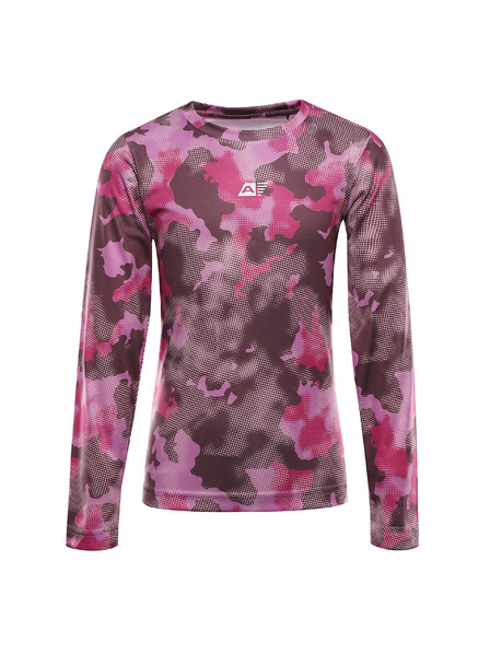 ALPINE PRO Dječja brzosuha majica ALPINE PRO HORMO fuchsia red varijanta pc