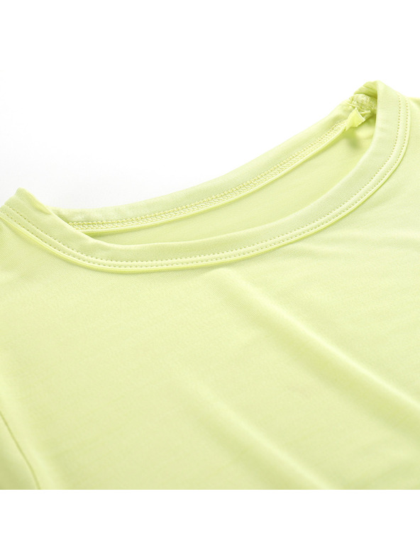 ALPINE PRO Dječja brzo sušeća majica ALPINE PRO MILDO 2 luminary green