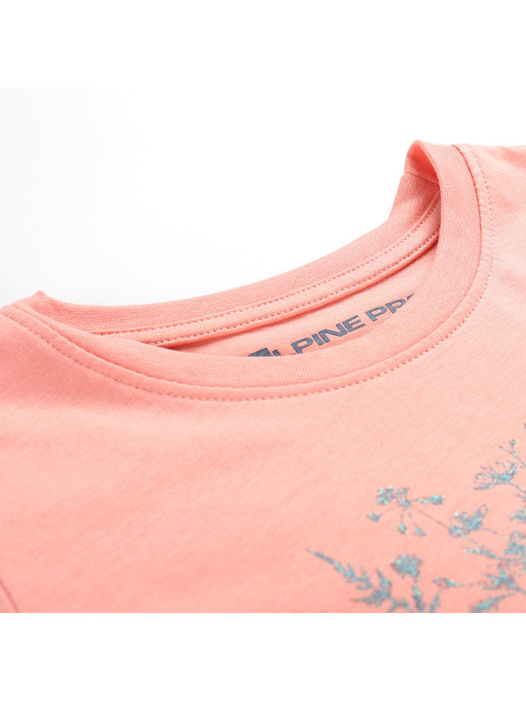 ALPINE PRO Dječja brzosuha majica ALPINE PRO REJO 2 apricot blush varijanta pd
