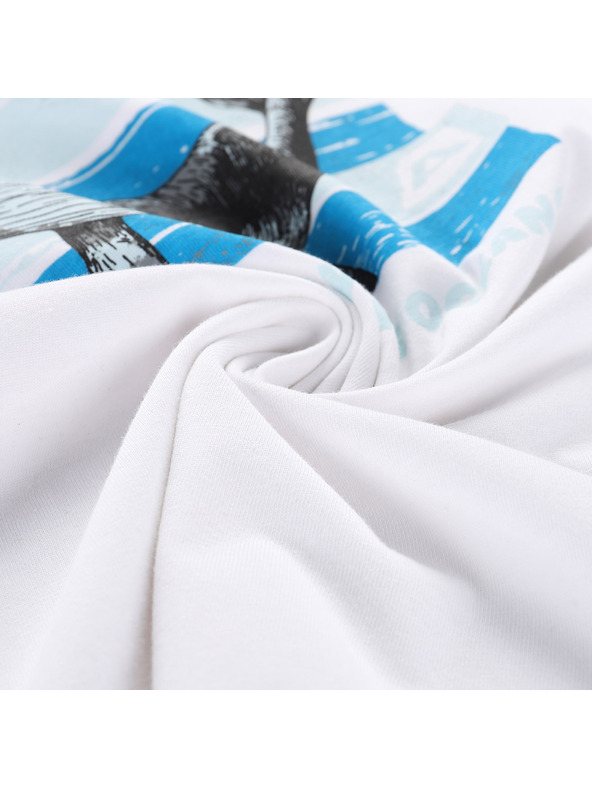 ALPINE PRO Dječja majica od organske pamuke ALPINE PRO TERMESO 2 white varijanta pc