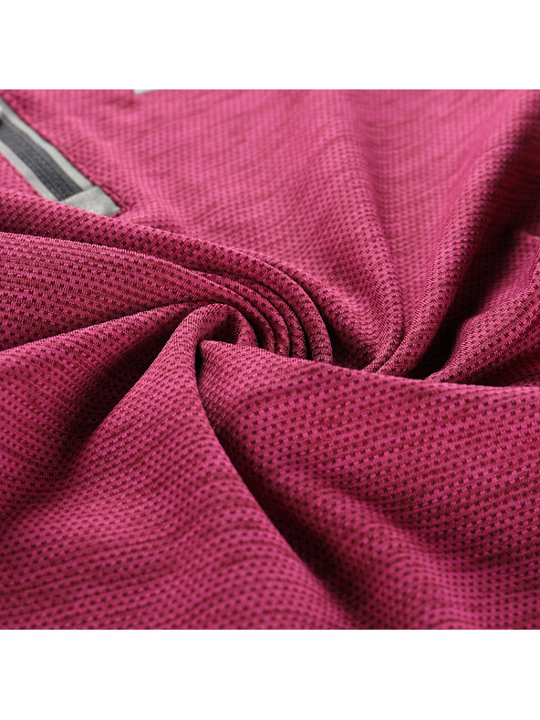 ALPINE PRO Dječja brzo sušeća ciklističku majica ALPINE PRO LATTERO 2 fuchsia red