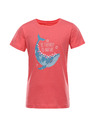 ALPINE PRO Dječja majica od organske pamuke ALPINE PRO TERMESO 2 calypso coral varijanta pd