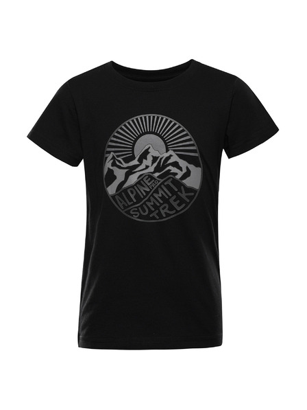 ALPINE PRO Dječja brzosuha majica ALPINE PRO REJO 2 black varijanta pb