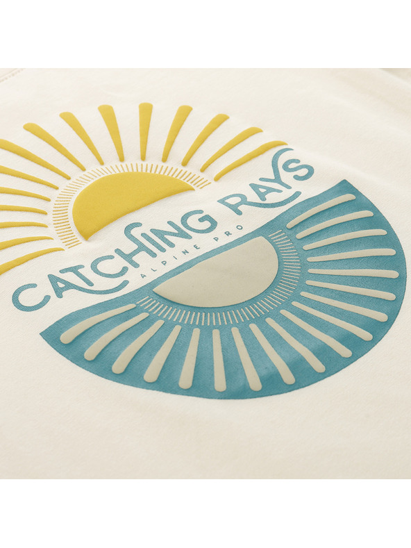 ALPINE PRO Dječja pamučna majica ALPINE PRO DORGO cream varijanta pb