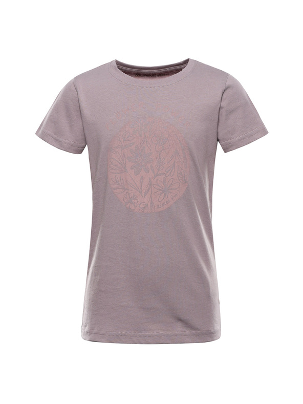 ALPINE PRO Dječja majica od organske pamuke ALPINE PRO TERMESO 2 quail varijanta pb