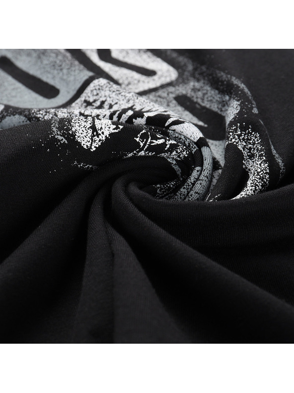 ALPINE PRO Dječja majica od organske pamuke ALPINE PRO TERMESO 2 black varijanta pe