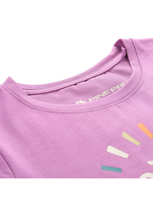 ALPINE PRO Dječja pamučna majica ALPINE PRO DORGO first bloom varijanta pa