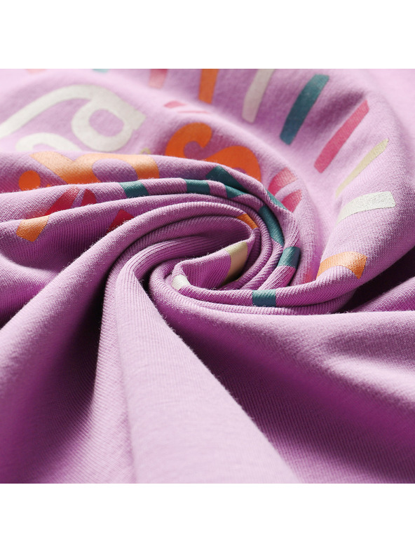 ALPINE PRO Dječja pamučna majica ALPINE PRO DORGO first bloom varijanta pa