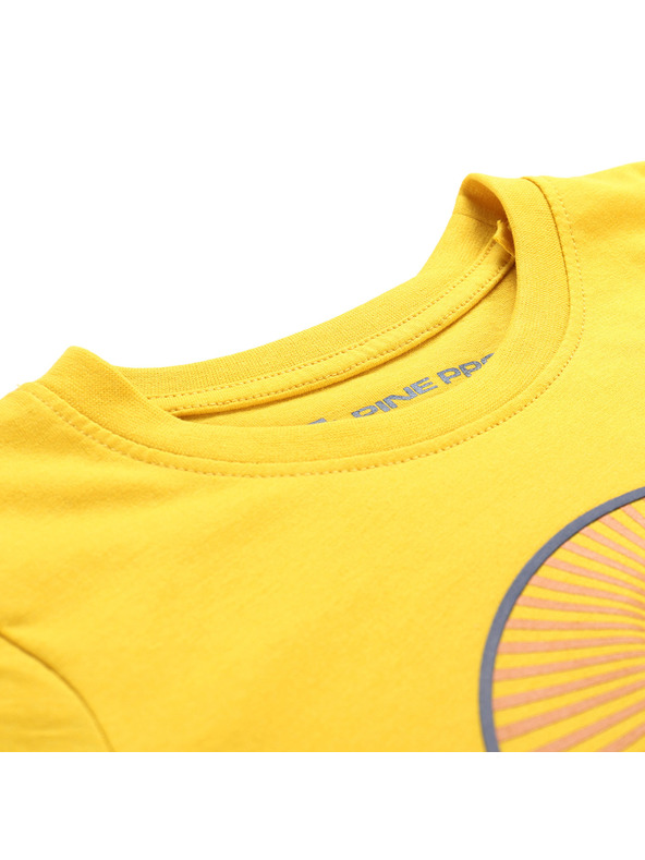 ALPINE PRO Dječja brzosuha majica ALPINE PRO REJO 2 lemon curry varijanta pb