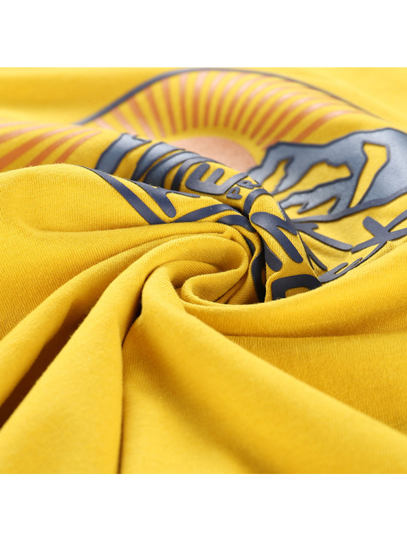 ALPINE PRO Dječja brzosuha majica ALPINE PRO REJO 2 lemon curry varijanta pb