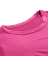 ALPINE PRO Dječja brzo sušeća majica ALPINE PRO BASIKO fuchsia red