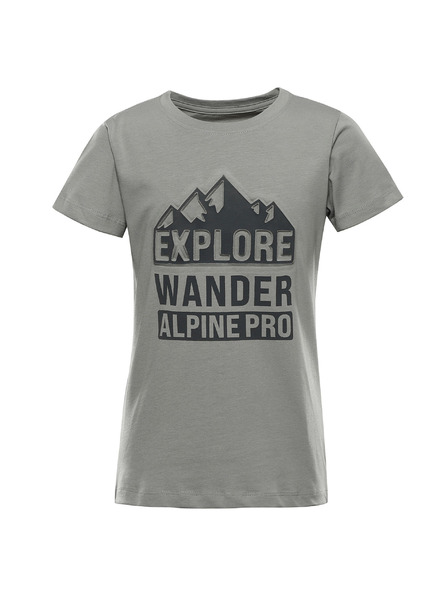 ALPINE PRO Dječja pamučna majica ALPINE PRO DORGO shadow varijanta pg
