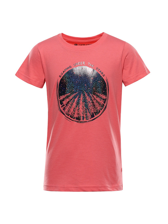 ALPINE PRO Dječja brzosuha majica ALPINE PRO REJO 2 calypso coral varijanta pc