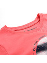 ALPINE PRO Dječja brzosuha majica ALPINE PRO REJO 2 calypso coral varijanta pc
