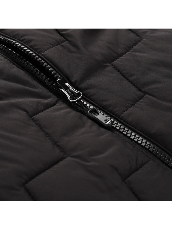 ALPINE PRO Dječji prsluk s merino punjenjem ALPINE PRO NERCO black