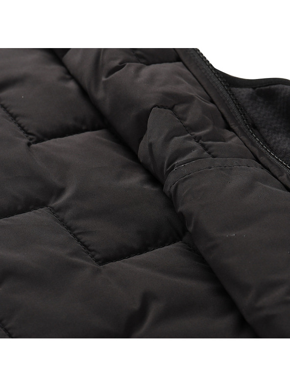 ALPINE PRO Dječji prsluk s merino punjenjem ALPINE PRO NERCO black