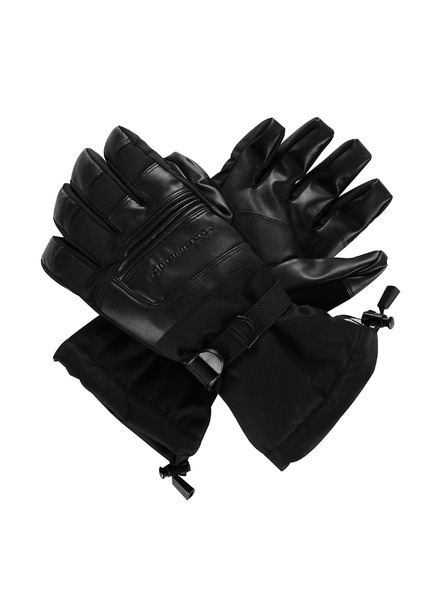 ALPINE PRO Muške skijaške rukavice s membranom ptx ALPINE PRO LEDET black