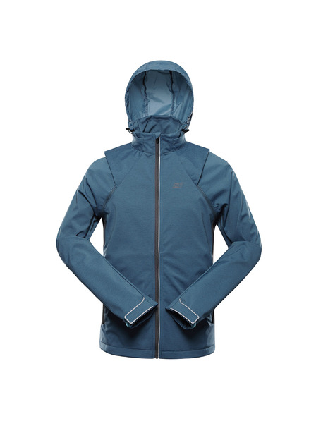 ALPINE PRO Muška softshell jakna-prsluk s membranom 2u1 ALPINE PRO SPERT 2 storm blue