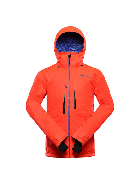 ALPINE PRO Muška skijaška jakna s membranom ptx snow ALPINE PRO REAS 2 neon red